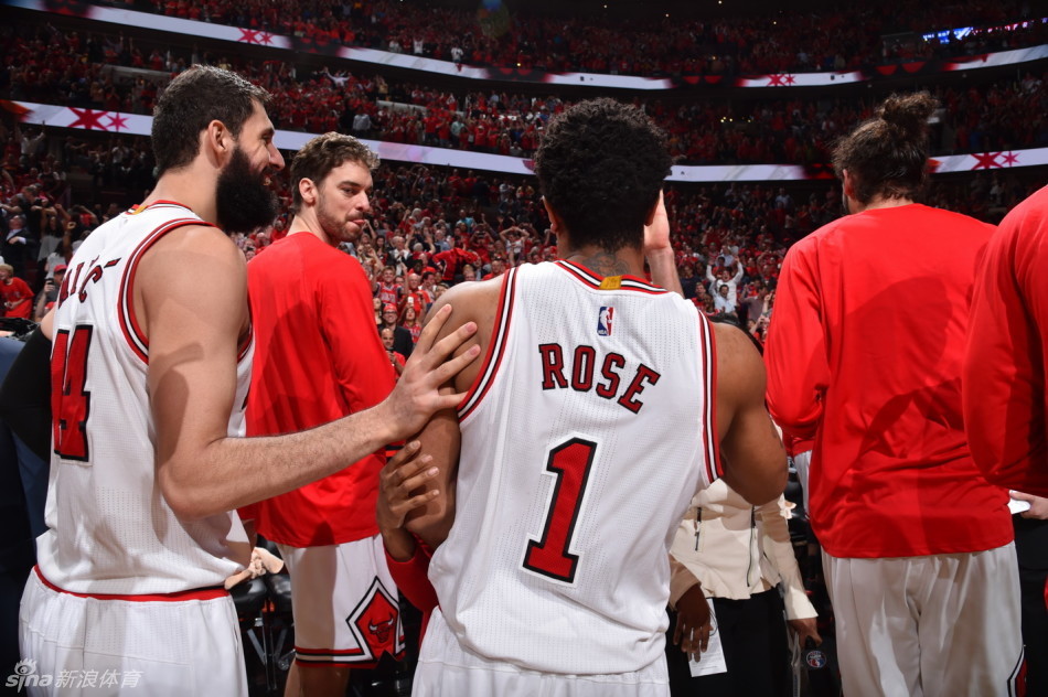 罗斯绝杀公牛2-1骑士.火箭1-2