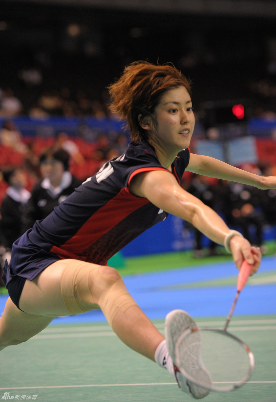 日本羽球美女栗原文音酷似陈妍希_高清图集_新浪网