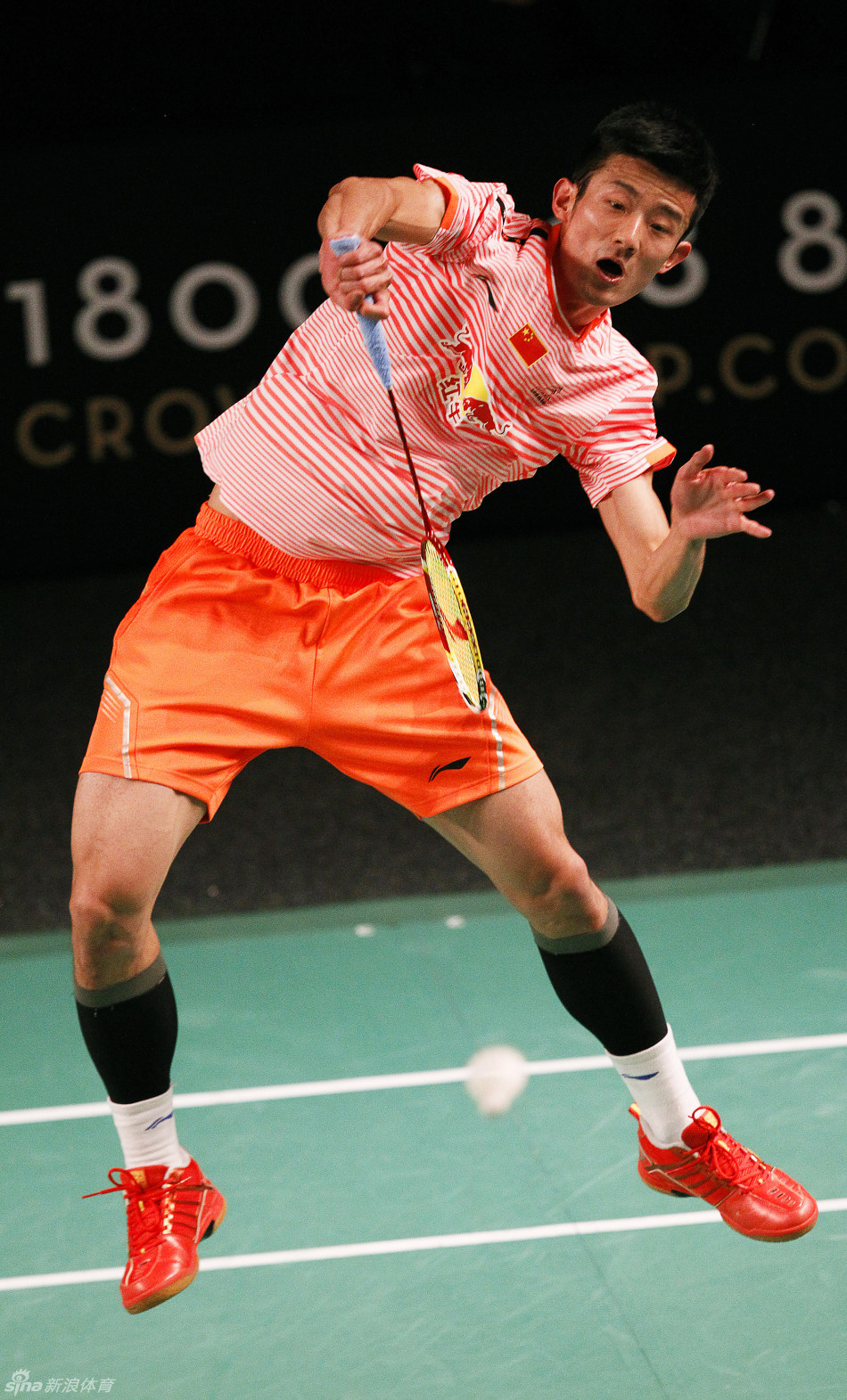 澳羽球赛谌龙男单夺冠_高清图集_新浪网