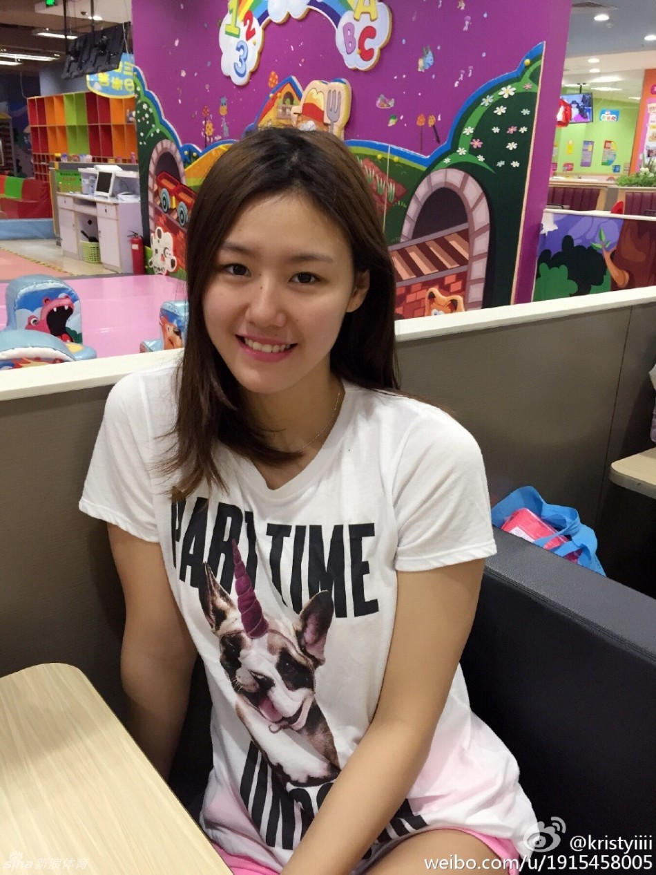 游泳女神刘湘近照