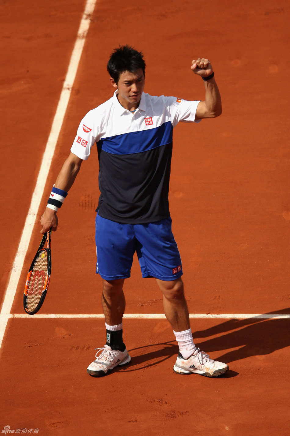 [法网]锦织圭特松加过首轮_高清图集_新浪网