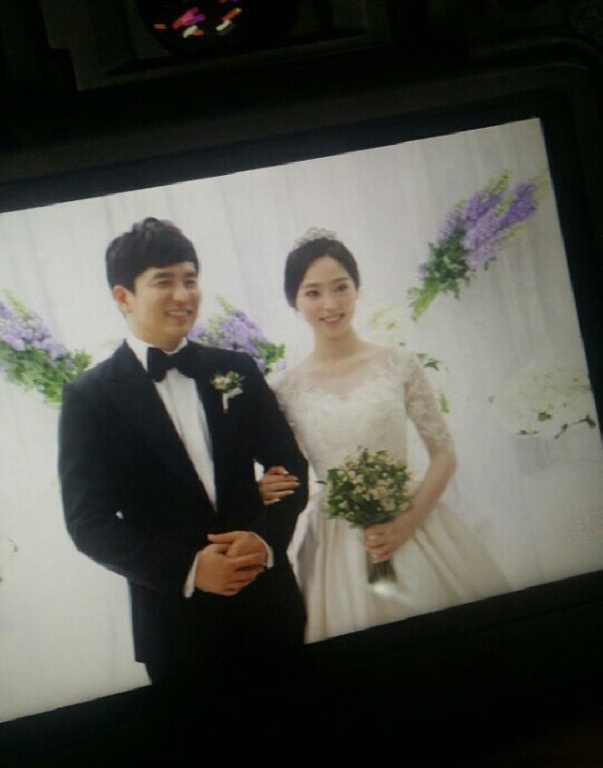 车侑蓝与李智婚礼现场