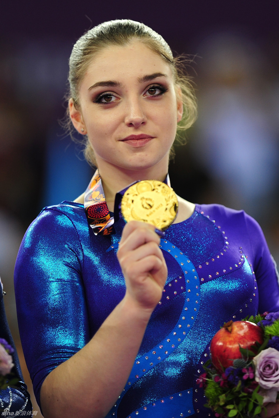 欧洲运动会体操美女云集