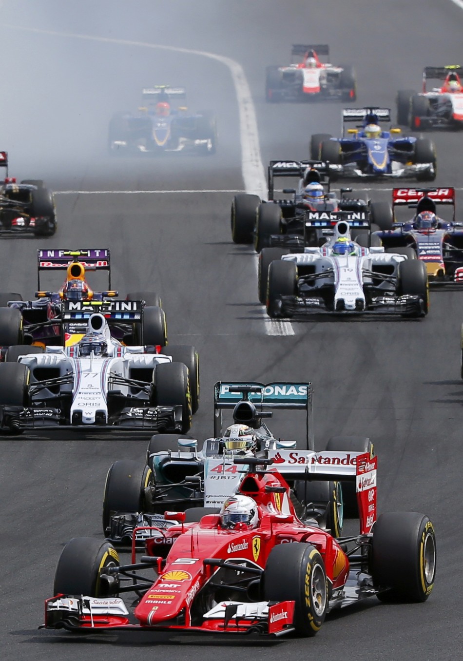 f1匈牙利站正赛_高清图集_新浪网