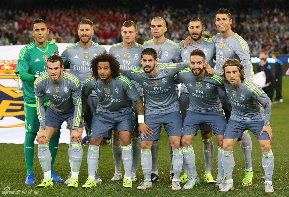 皇马首发11人