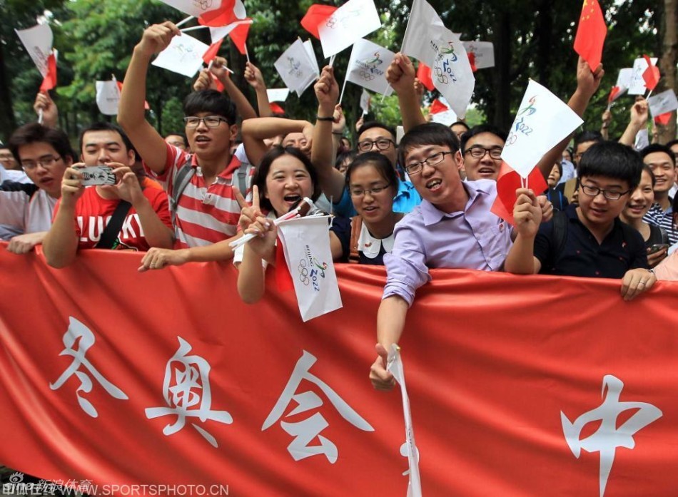 在马华人祝福申冬奥