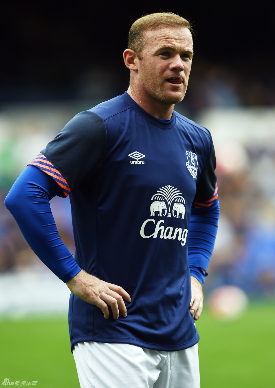 鲁尼再披埃弗顿战袍