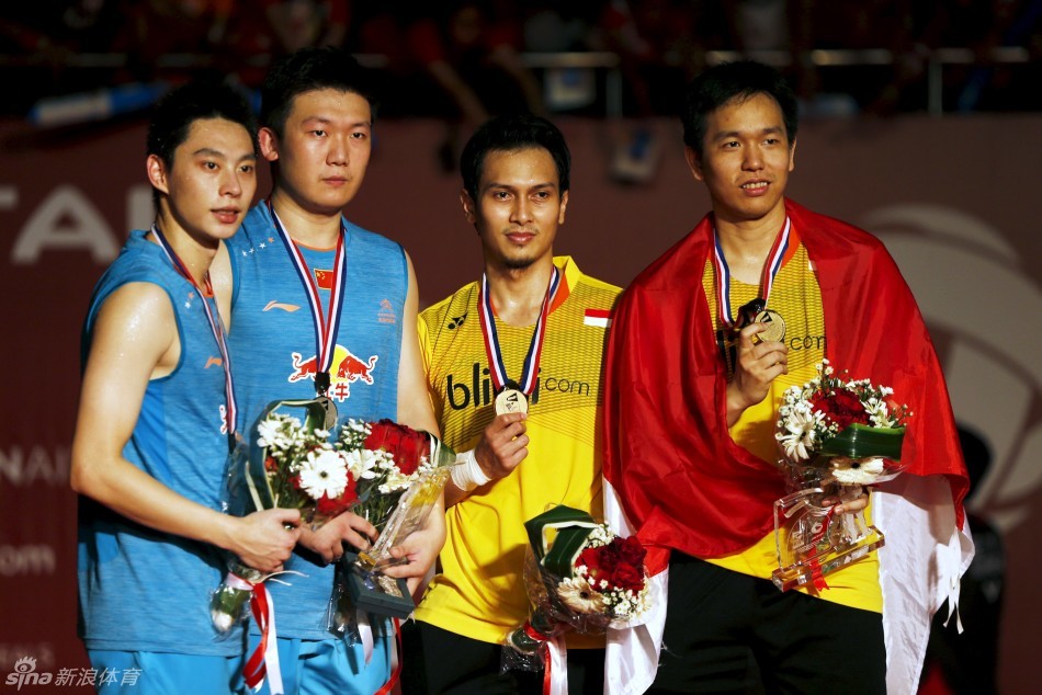 中国组合无缘男双冠军