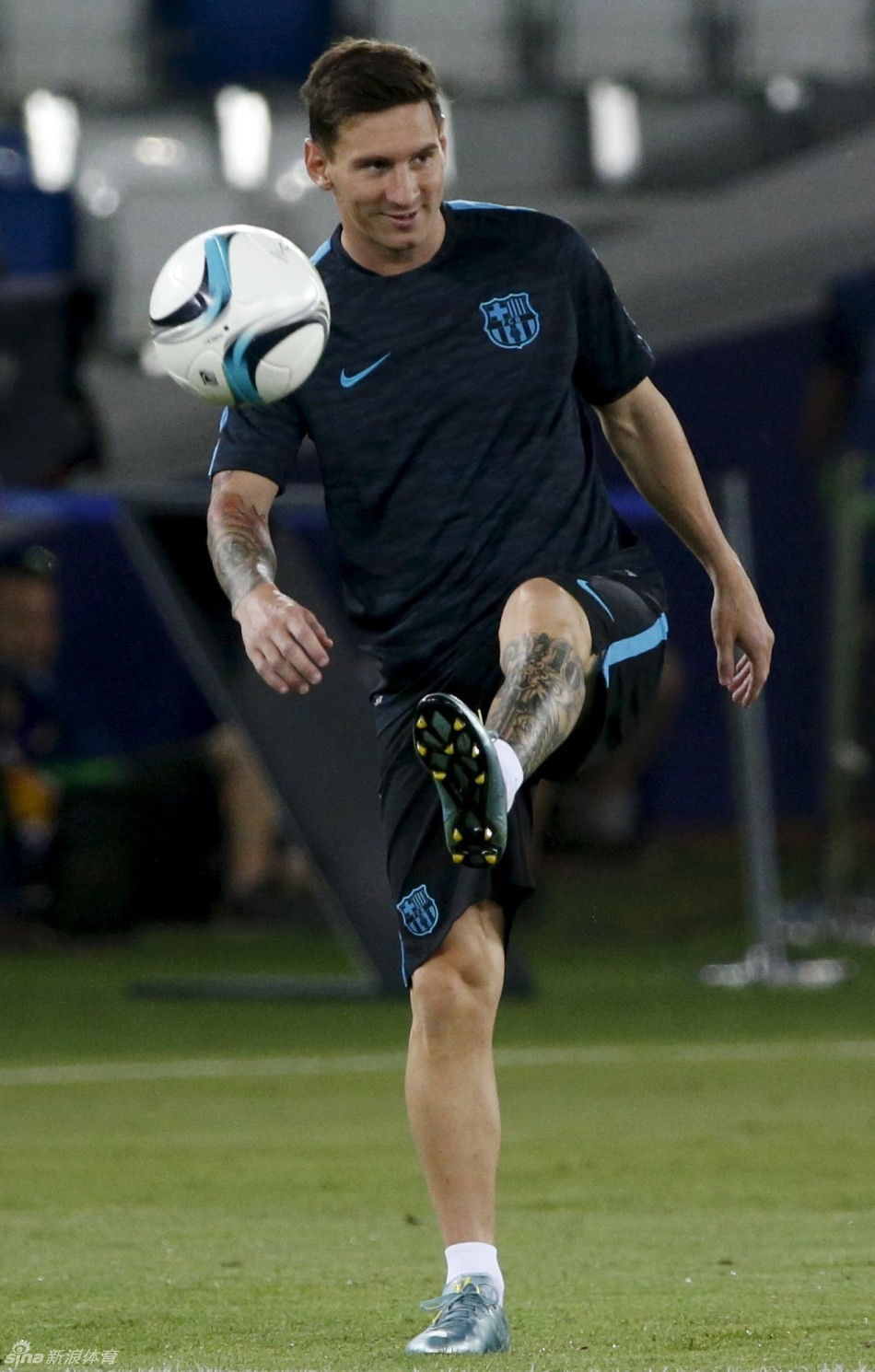 巴萨备战欧洲超级杯