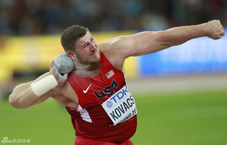 世锦赛男子铅球决赛美国名将夺冠_高清图集_新浪网