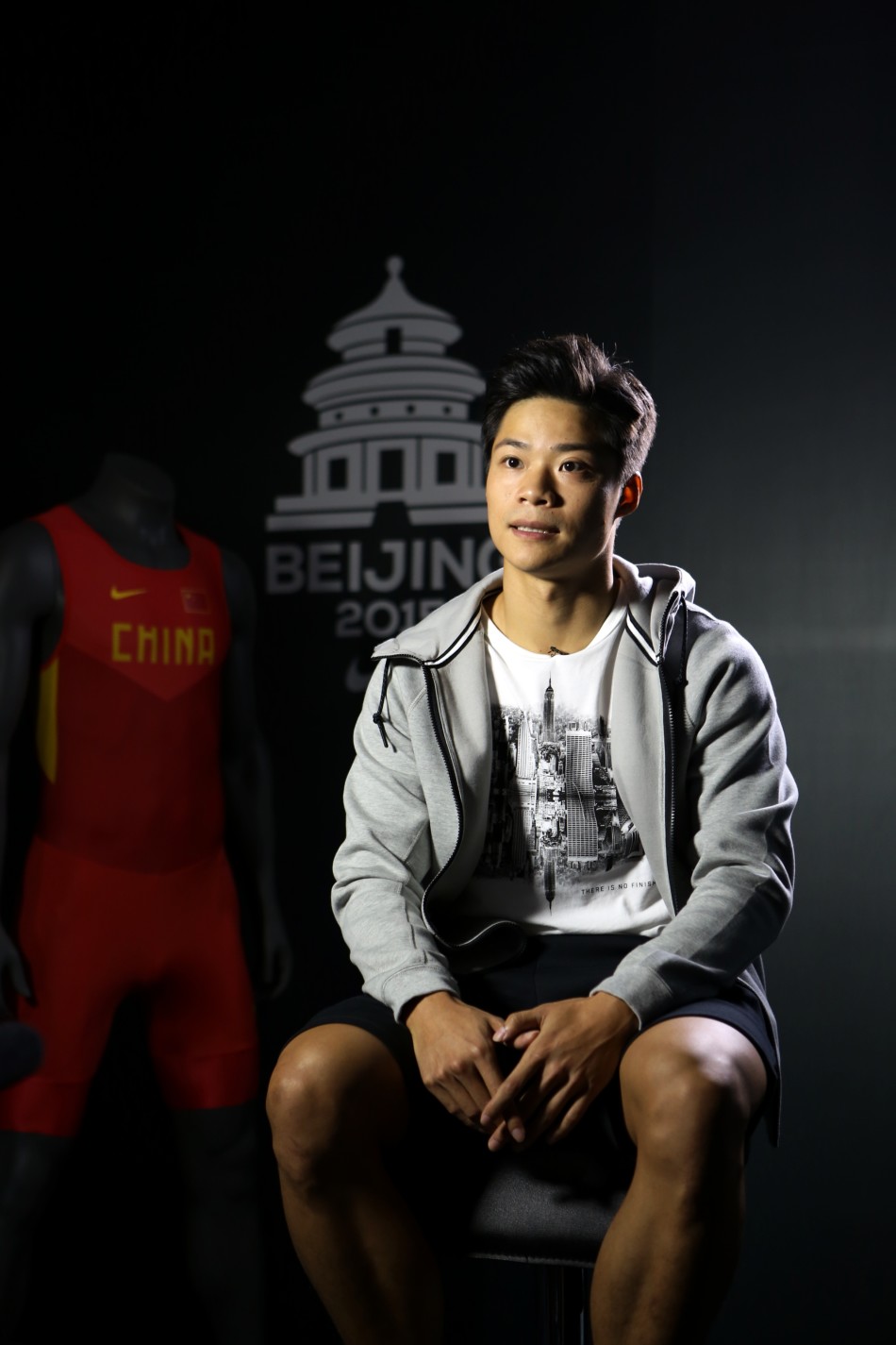 中国飞人苏炳添接受媒体采访_高清图集_新浪网