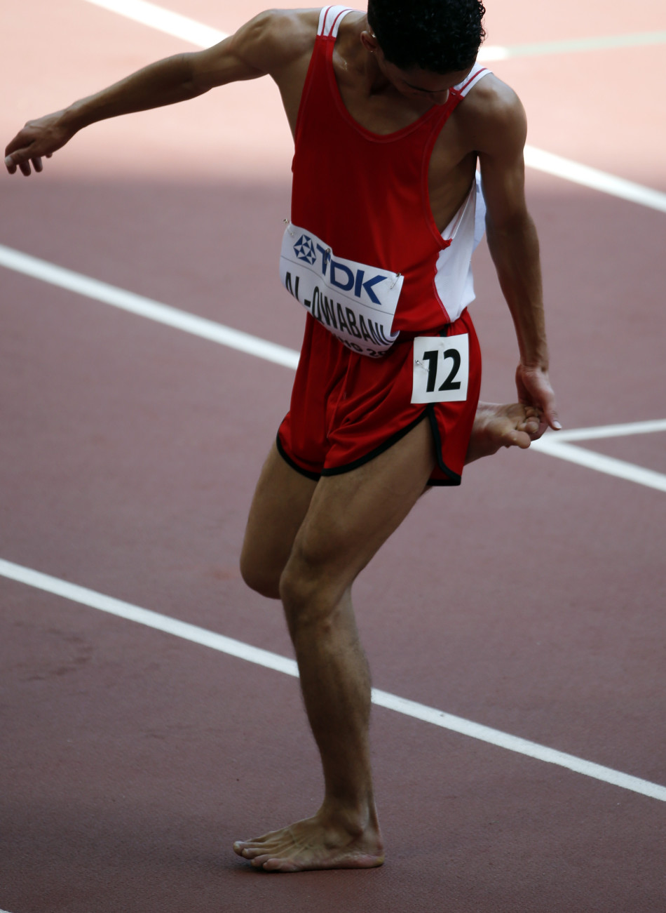 也门选手赤脚参加世锦赛5000米