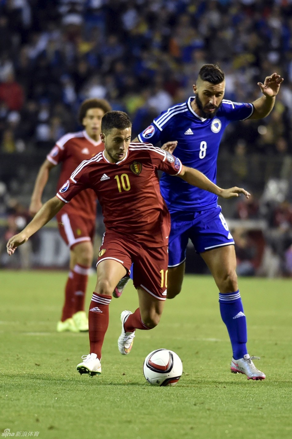 北京时间9月4日凌晨,欧洲杯预选赛b组在布鲁塞尔丹开始1场较量,比利时