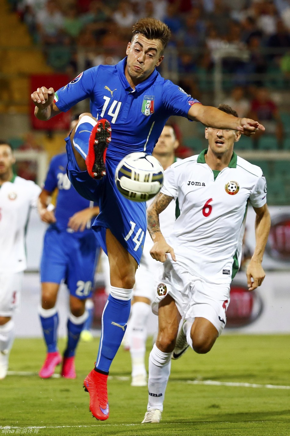 北京时间9月7日,2016年欧洲杯预选赛,意大利1-0战胜保加利亚.