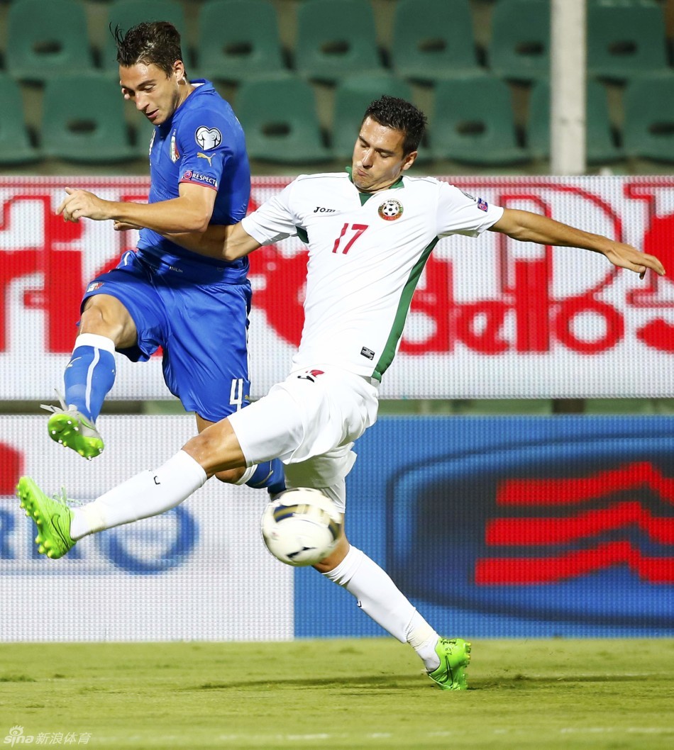 北京时间9月7日,2016年欧洲杯预选赛,意大利1-0战胜保加利亚.
