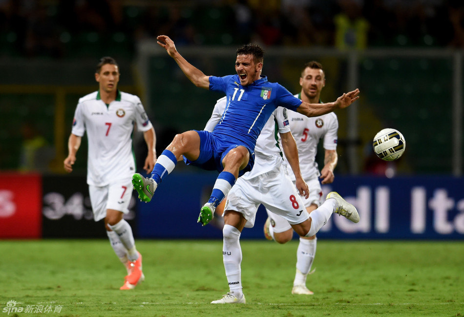 北京时间9月7日,2016年欧洲杯预选赛,意大利1-0战胜保加利亚.