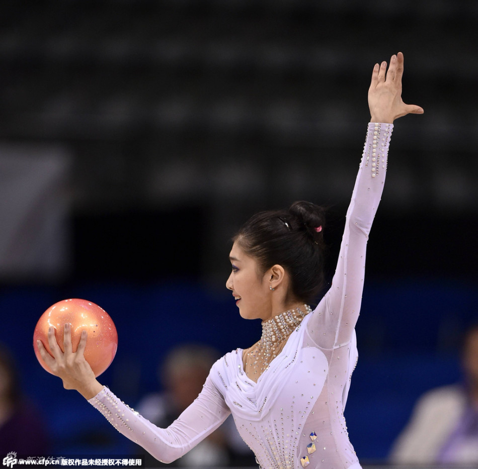 中国艺术体操美女刘佳慧私房照_高清图集_新浪网