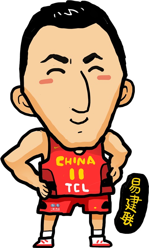 漫画中国男篮队员 q版奇趣可爱为亚锦赛助力_高清图集_新浪网