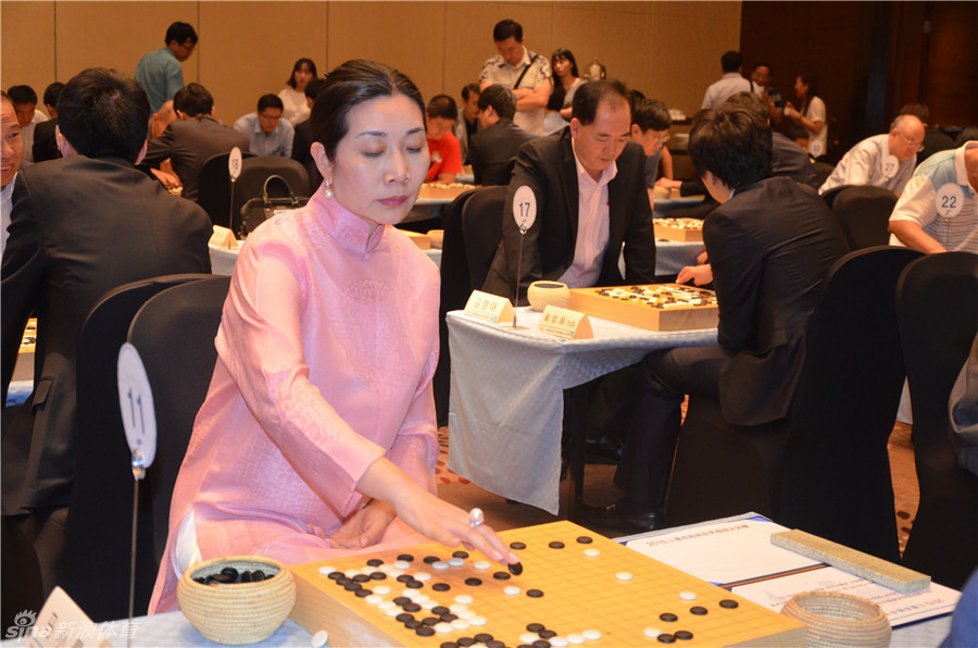 北京时间9月7日下午,第20届"三星车险杯"世界围棋大师赛32强选手与
