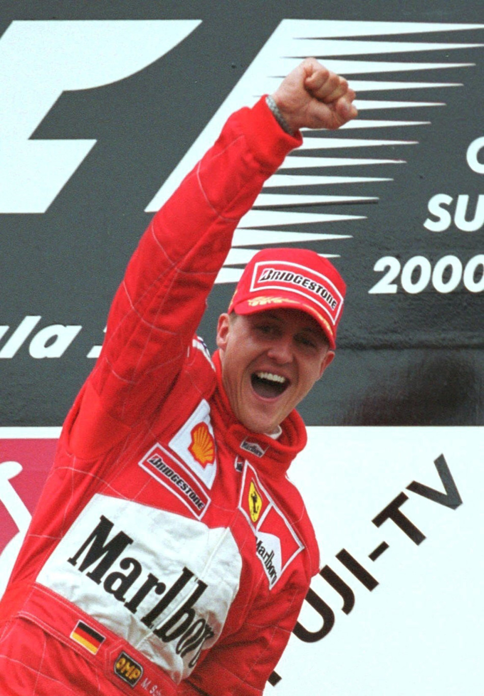 舒马赫代表法拉利首夺世界冠军15周年