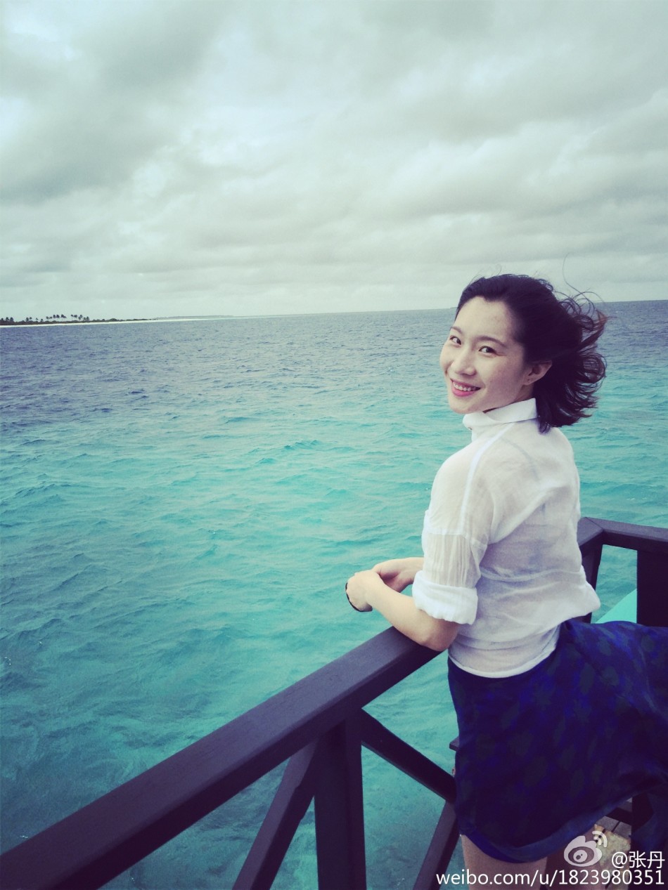 花滑美人张丹仙气十足