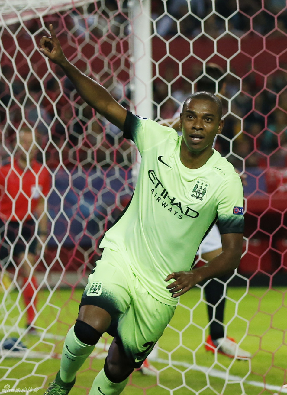 费尔南迪尼奥庆祝进球