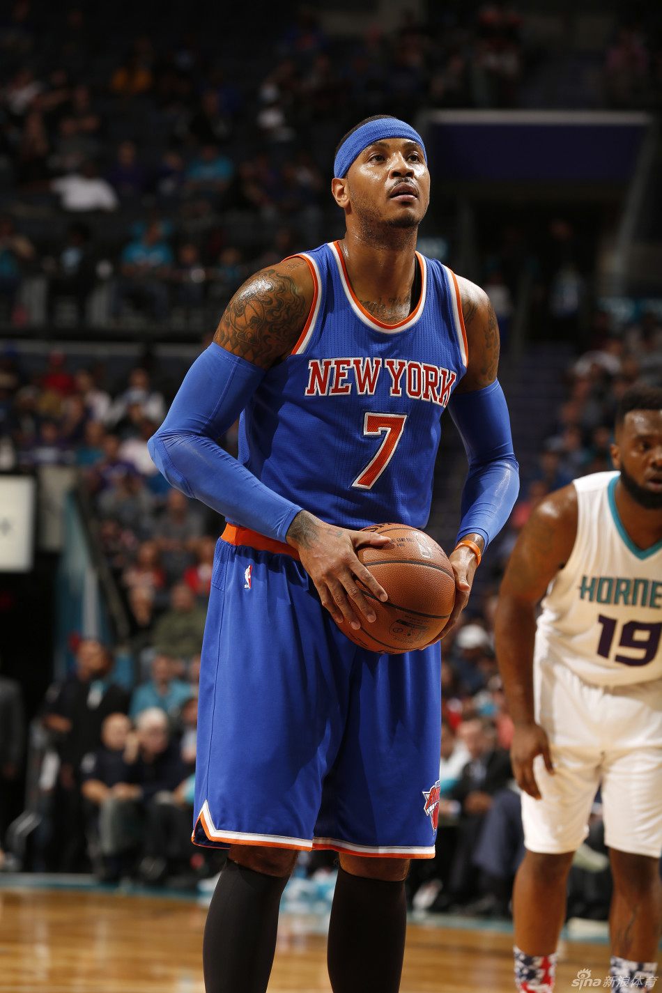 "甜瓜"安东尼执行罚球