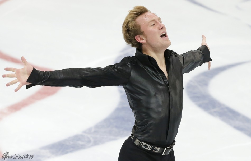 花滑大奖赛俄罗斯站男单自由滑_高清图集_新浪网