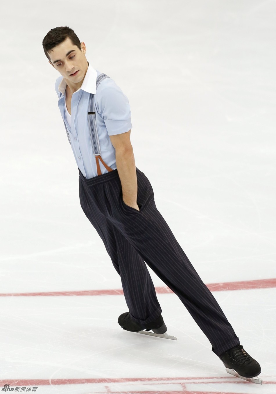 花滑大奖赛俄罗斯站男单自由滑_高清图集_新浪网