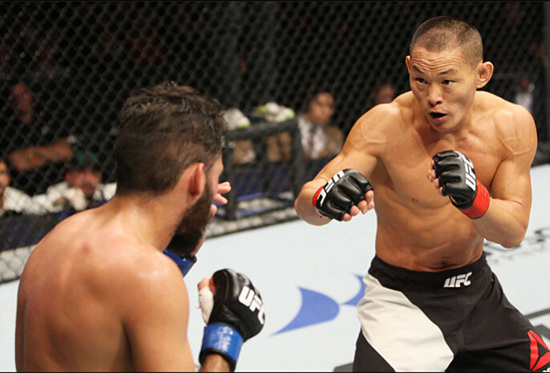 ufc韩国赛精彩集锦 宁广友刺拳重击对手_高清图集_新浪网