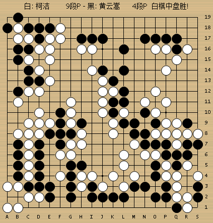 猜你喜欢 6 / 13 世界围棋星锐最强战总决赛8强战动图棋谱,柯洁执白胜
