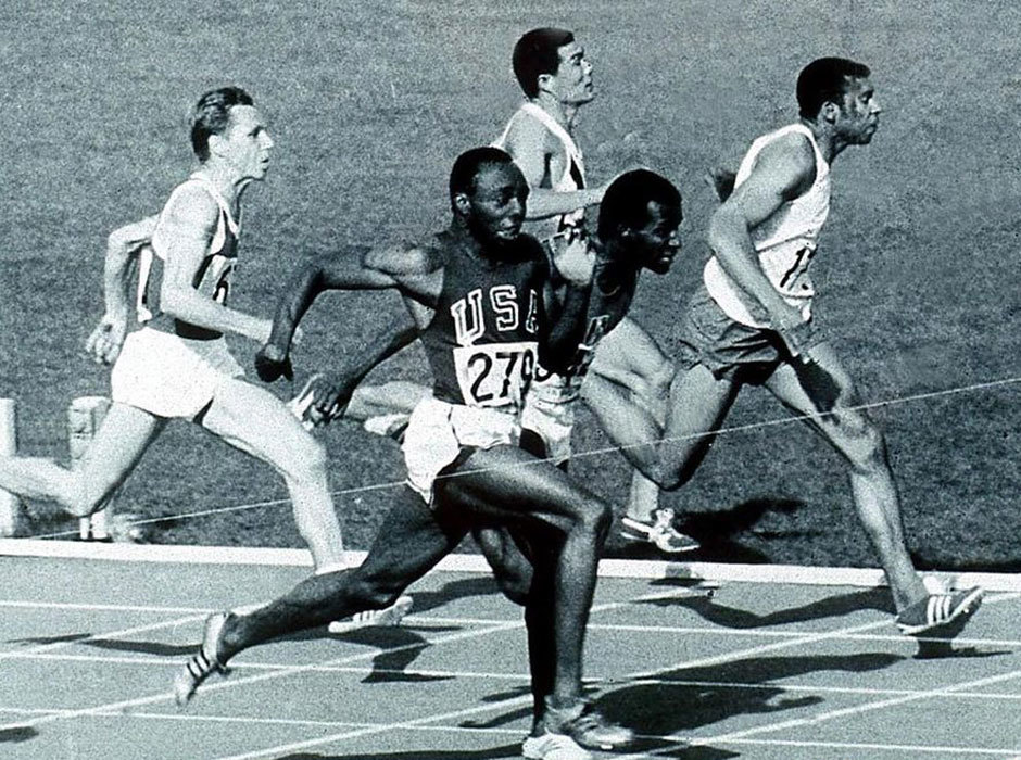 海因斯1968奥运百米夺金_高清图集_新浪网