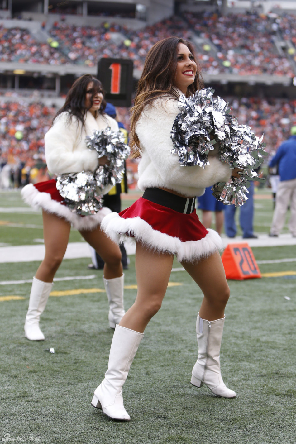 nfl第14周啦啦队美女_高清图集_新浪网