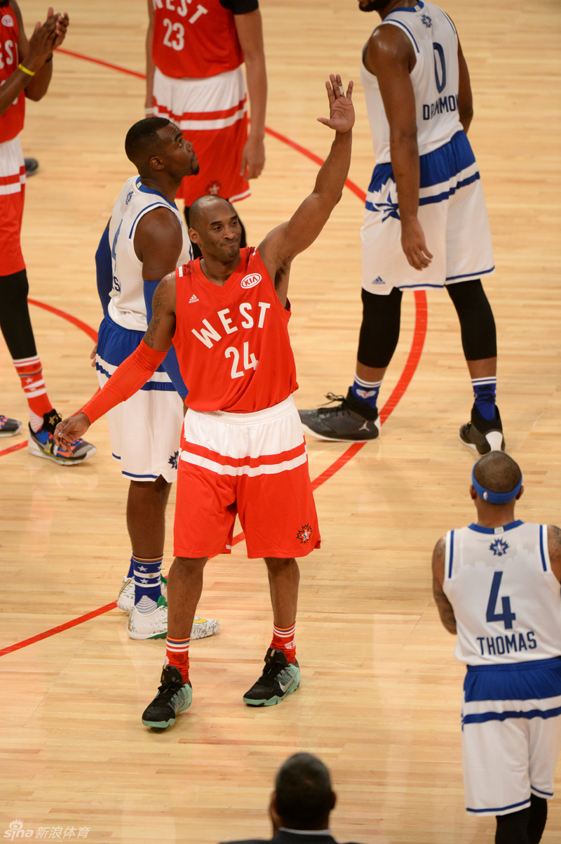 北京时间2月15日,2016nba全明星正赛如约在多伦多开打,科比-布莱恩特
