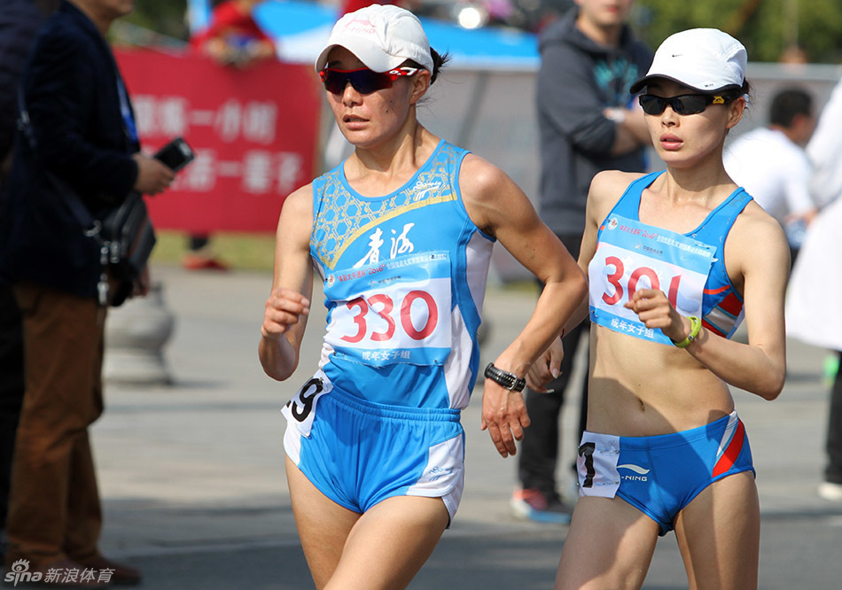 竞走奥运选拔赛20公里刘虹夺冠_高清图集_新浪网