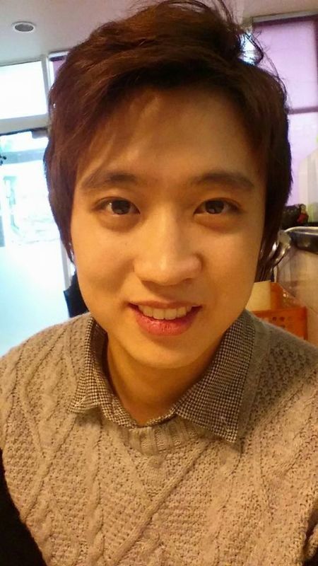 韩国乒球帅哥秒变暖男