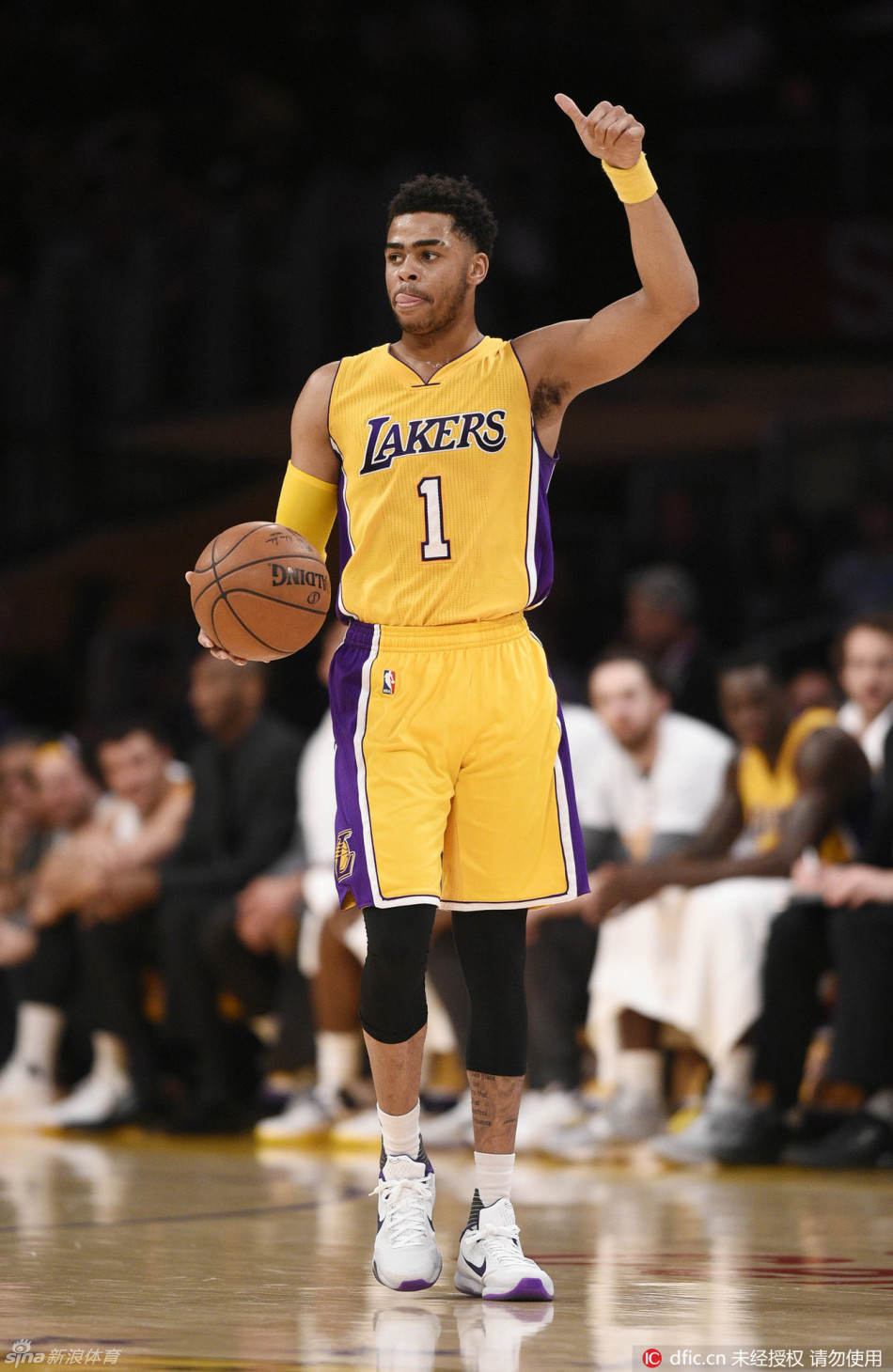 [常规赛]湖人107-101篮网_高清图集_新浪网