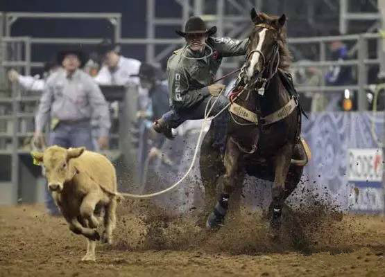 西部片中的牛仔