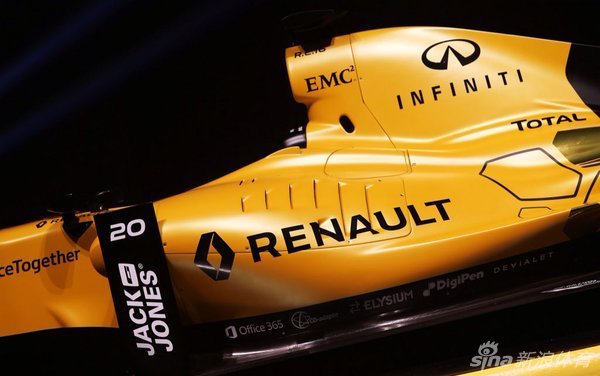 f1雷诺车队发布涂装_高清图集_新浪网
