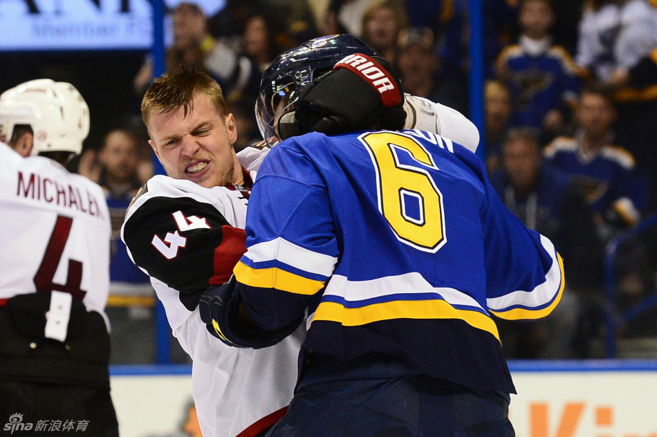 冰球场上令人热血沸腾的打架_高清图集_新浪网