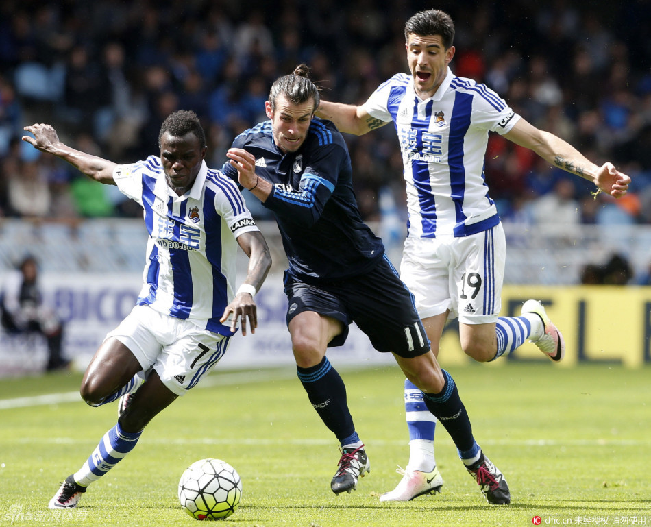 [西甲]皇家社会0-1皇家马德里_高清图集_新浪网