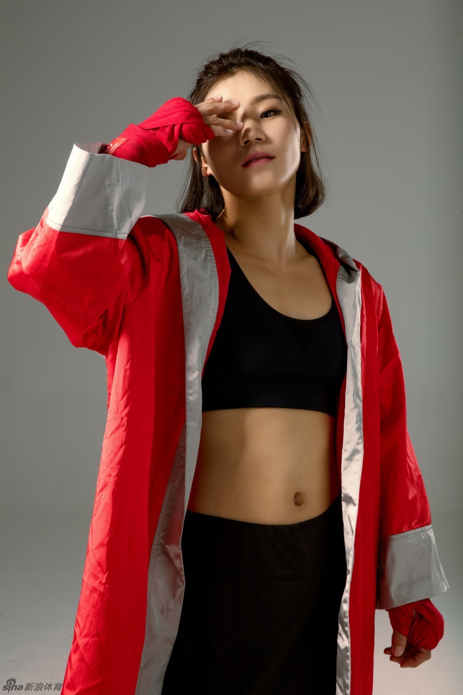 拳击女皇蔡宗菊展露冷艳魅力_高清图集_新浪网