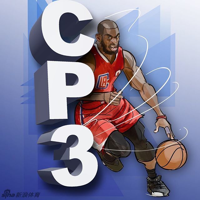 nba美式漫画球星集锦_高清图集_新浪网