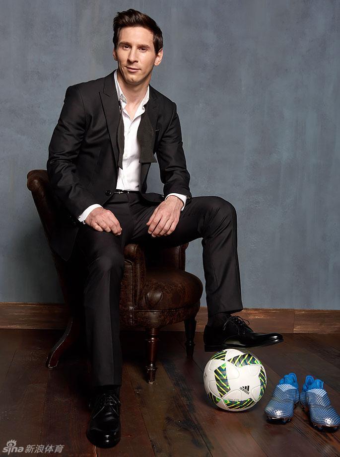 梅西为《体育画报》拍摄写真