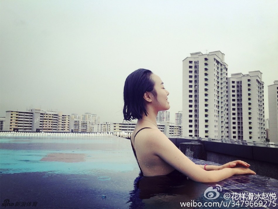 冰舞美女赵悦写真