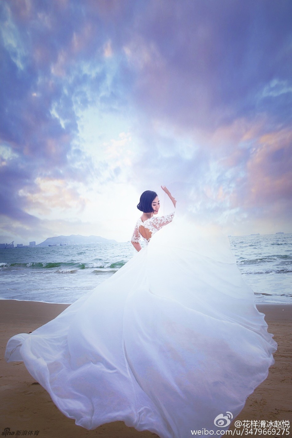 冰舞美女赵悦写真