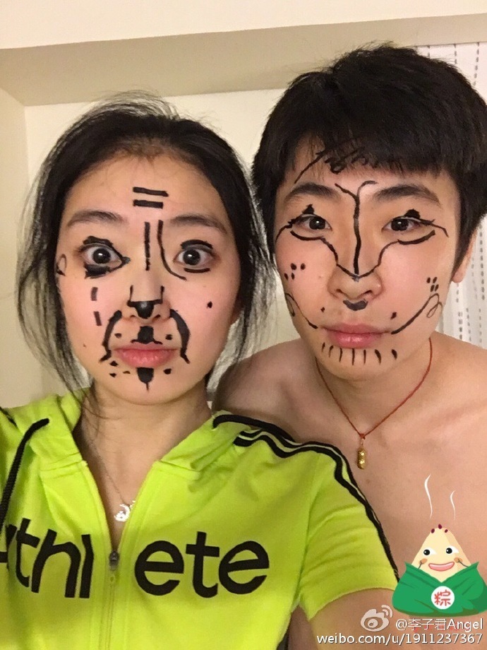 李子君金博洋"自毁形象"_高清图集_新浪网