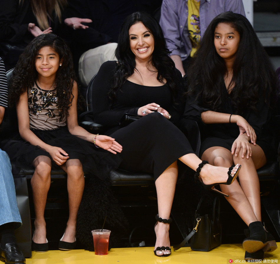 瓦嫂怀第三胎!科比将迎第3个女儿_高清图集_新浪网