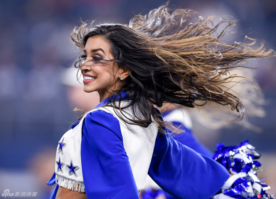 nfl季前赛啦啦宝贝性感热舞身材火辣