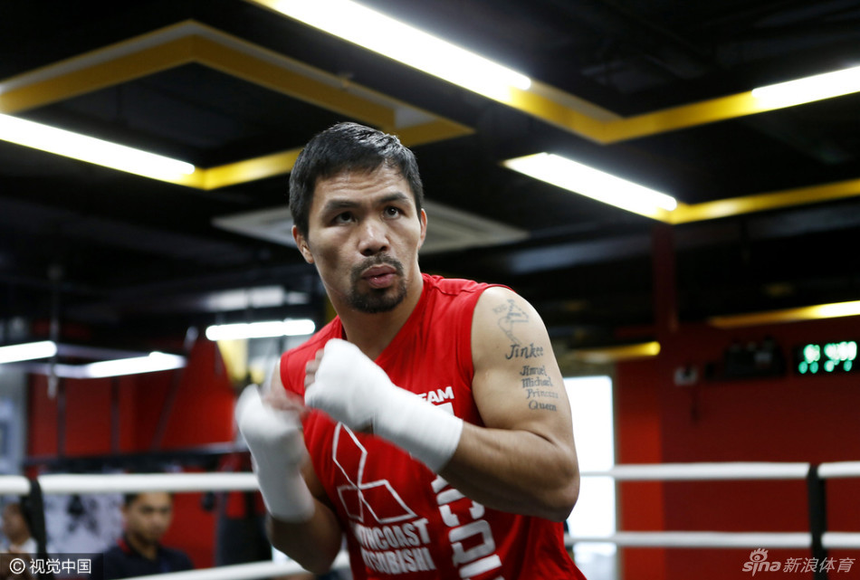 帕奎奥训练备战_高清图集_新浪网